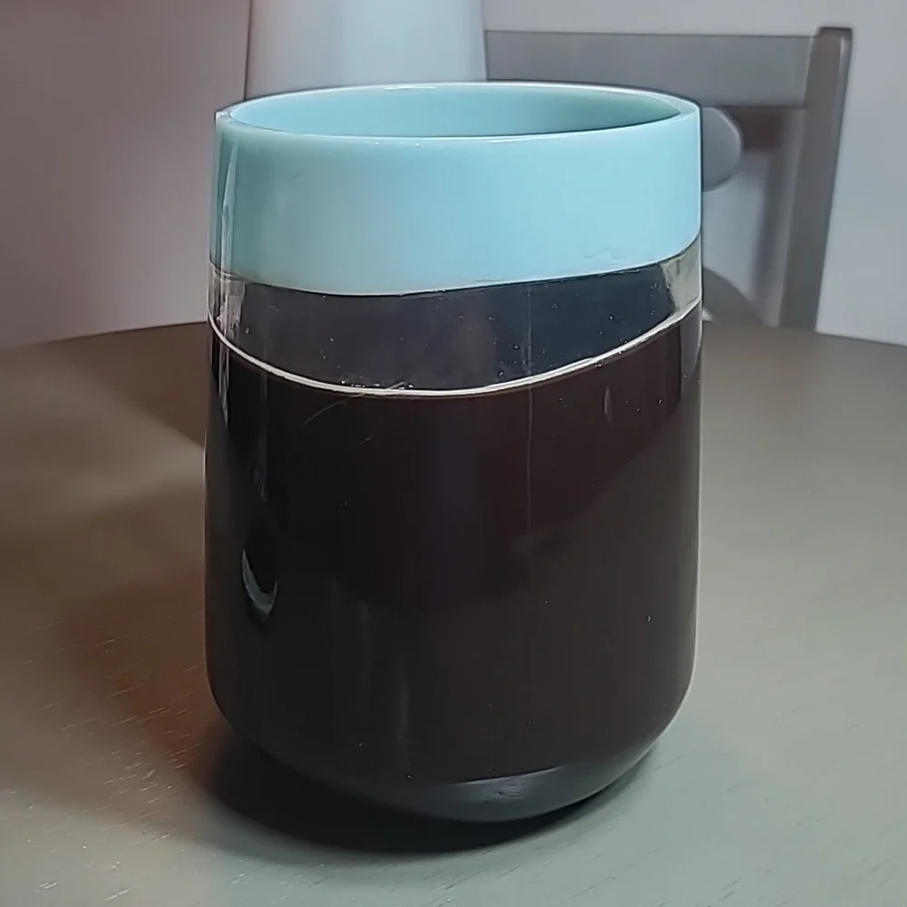 Lucite Like Trash Can And Matching Soap Dish